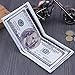 Novelty Mens Wallet, Clearance! Tloowy US Dollar Bill Print Slim PU Leather Bifold Wallet Card Holder Case for Men (B)