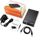 RSHTECH Hard Drive Enclosure USB 3.0 SATA HDD/SSD Caddy 2.5" 3.5" Up to 16TB view 7
