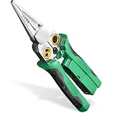 8 in 1 Wire Stripping Pliers with Voltage Tester (Green) | Multi-function Wire Stripper Electrician's Pliers, Electric Wire Stripping Tool, Electrician Repair Tool