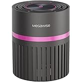 MEGAWISE H13 HEPA Air Purifier for Home, Bedroom & Office | 3-Stage Filtration for Smoke, Dust, Pet Dander | Quiet & Ozone-Free