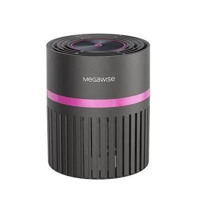 MEGAWISE H13 HEPA Air Purifier for Home, Bedroom & Office | 3-Stage Filtration for Smoke, Dust, Pet Dander | Quiet & Ozone-Free