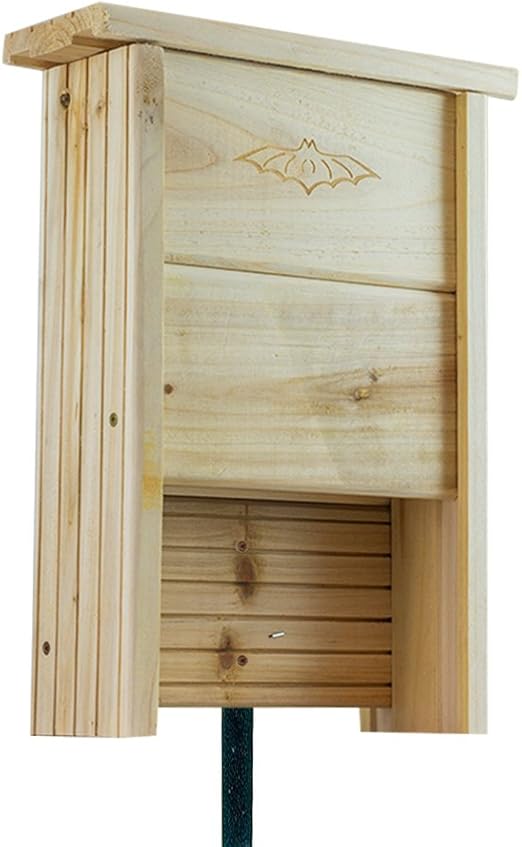 Houseables bate de casa caja de, refugio, 1 cm de grosor, de madera, madera de pino,