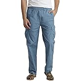 Unionbay Mens Xander Elastic Waist Slacker Cargo Pant