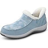 Orthofeet Women's Orthopedic Leather Lorin Hands-Free Slipper