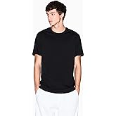 Armani Exchange Mens Logo Tape Cotton Tee