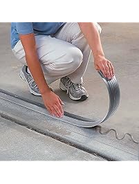 M-D 10-Foot Vinyl Garage Door Threshold Kit - Seal Out Drafts, Rain, Pests (Gray) - View #9