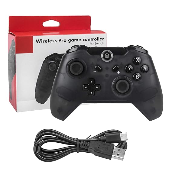 Wireless Switch Controller,TechKen Bluetooth Switch Pro Controller Kabellos Ersatz Gamepad Joystick Dualshock Controller Game