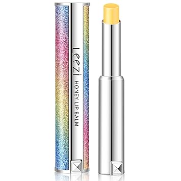 Start Makers Leezi Waterproof Durable Changing Bees Lip Balm with Honey (Shining Pink)