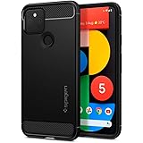 Spigen Rugged Armor Designed for Pixel 5 Case (2020) - Matte Black