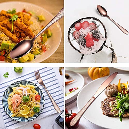 Utensil-Set-Silverware-Set-Utensil-Set-for-Home-Kitchen-and-Restaurant-24-Piece-BlackDinnerware-Steak-Knife-Fork-Coffee-Spoon-Stainless-Steel-Cutlery-Set-with-Wooden-Box-Service-for-6Flatware-Set
