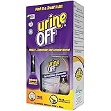 urineOFF Find it Treat it Kit for Cats, Stain and Odor Remover with LED Hi-Power Urine Finder