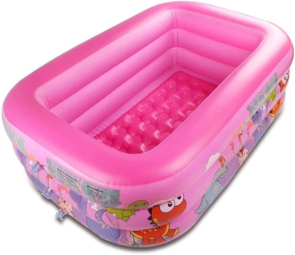 Backyard Fountain Play Mat for 1-12 Year Old Girls Boys, Swimming Pool, Rubber Swim Ring, Party, Outdoors, Indoors