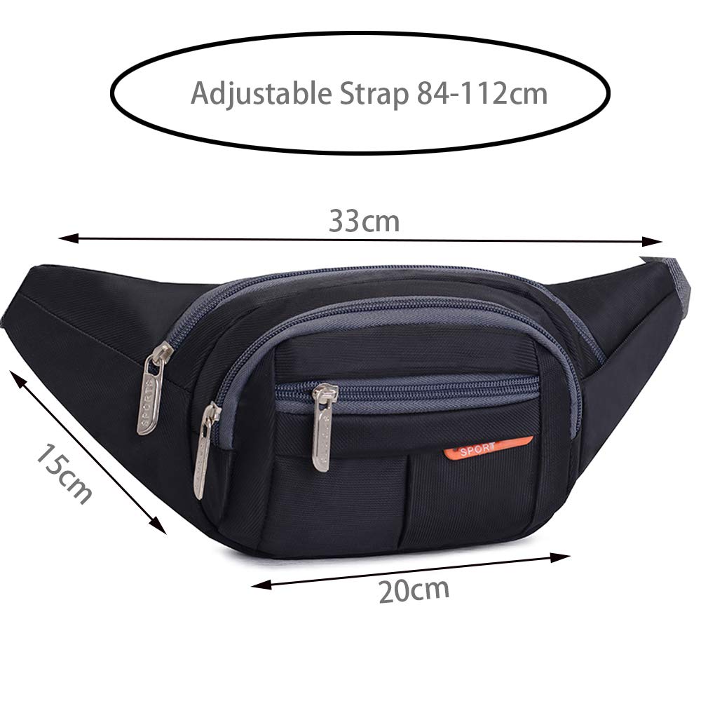 Sailinna Marsupio Sportivo Uomo Donna Cintura Borsa Running Cintura Corsa Multifunzione Marsupi