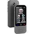 Language Translator Device, 138 Languages Supported, Instant Offline Language Translator, Voice Translator Offline, Portable Two-Way Real-Time Language Translator for Travel Business Learning - Gray