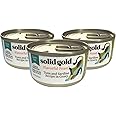 Solid Gold Flavorful Feast Wet Cat Food - Tuna & Sardine Pate - Canned Cat Food, 3 Pack