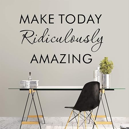 zxddzl Cita Frase Vinilo Etiqueta de la Pared removible decoración ...