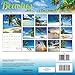 2017 Beaches Mini Calendar - 7 X 7 Wall Calendar