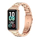 MIJOBS Strap for Amazfit Band 7 Metal Replacement