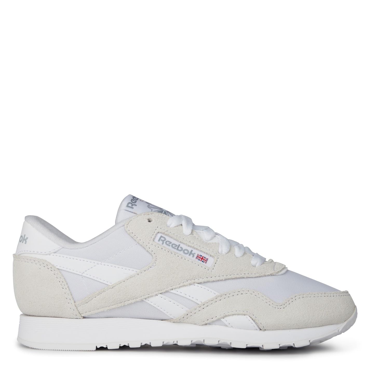 Reebok Men's Classic Nylon Trainers, Ftwwht, 7.5 Men Image