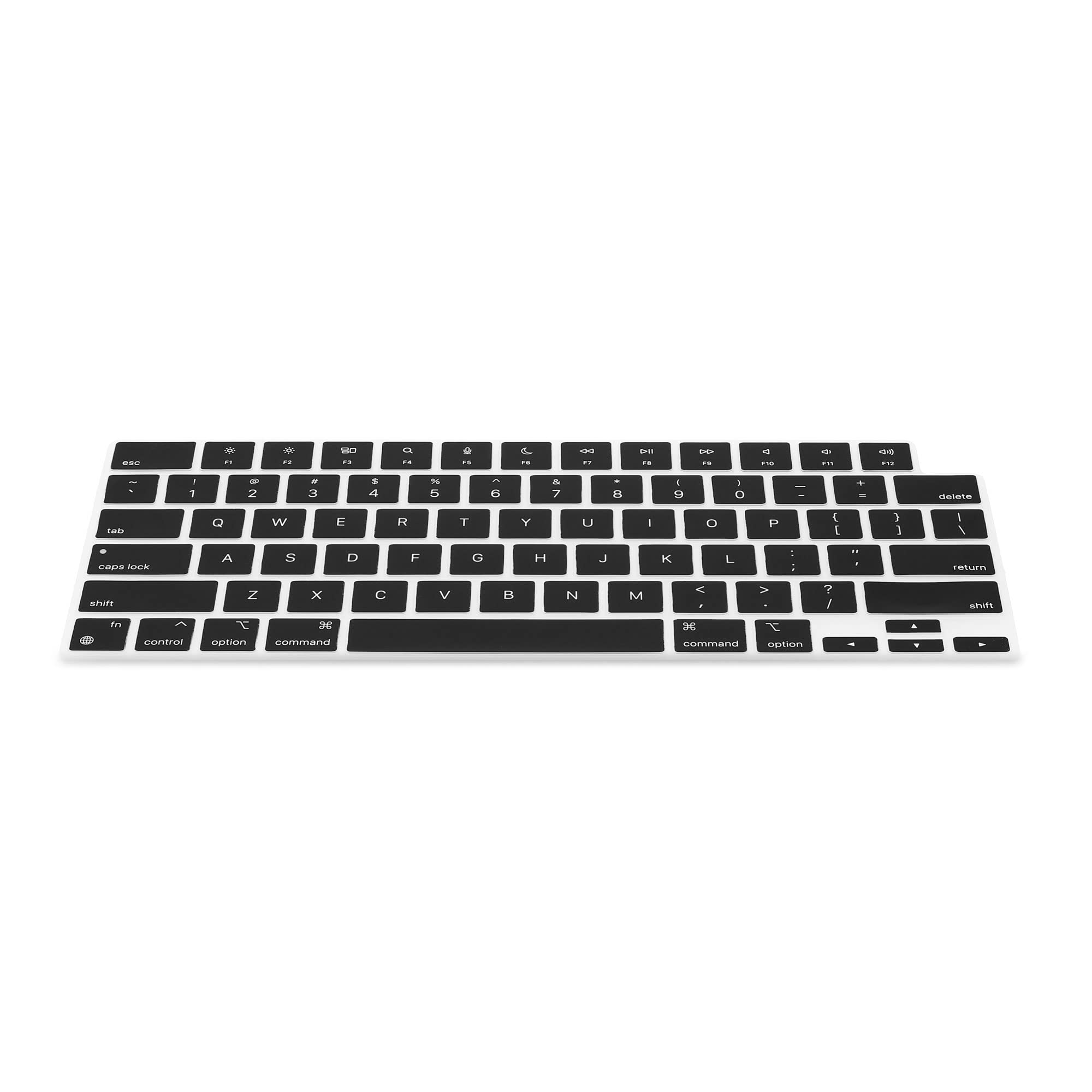 kwmobile Keyboard Cover Compatible with Apple MacBook Pro 14" (2021) A2442 - Keyboard Cover US English QWERTY - Black