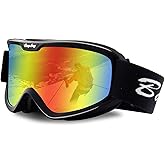 BangLong Ski Goggles, Snowboard/Snow Goggles Anti Fog UV Protection Design for Men Women Skiing, Skating,Snowmobilet,Youth