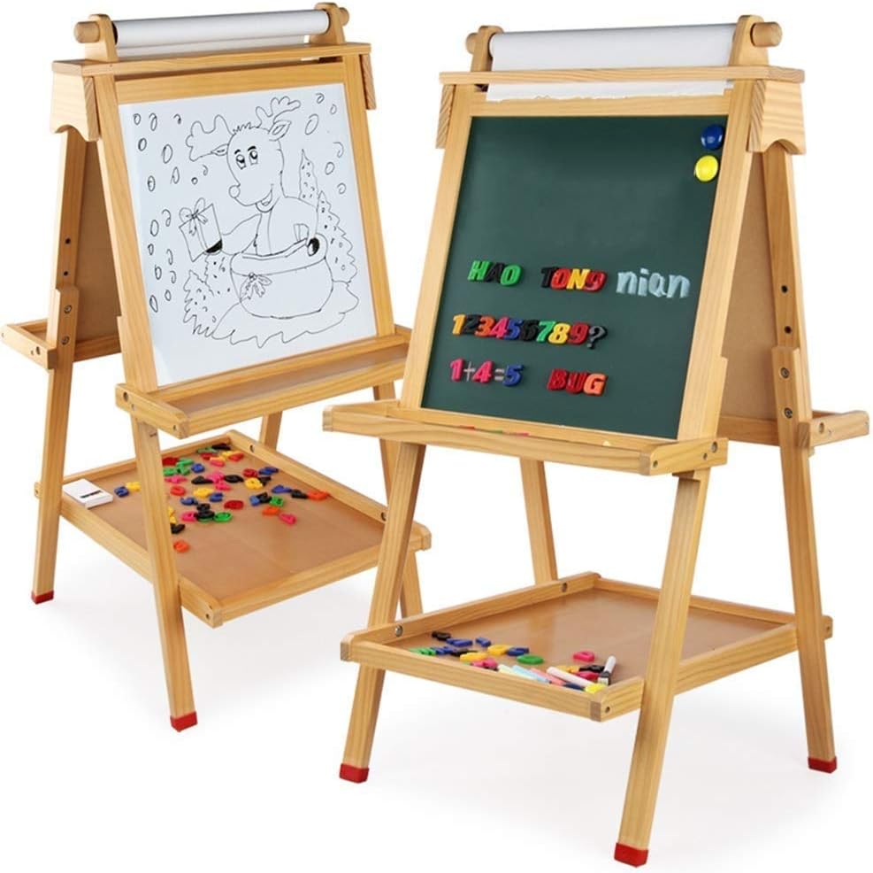 deluxe wooden standing art easel