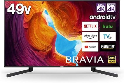 Amazon ソニー 49v型 液晶 テレビ ブラビア Kj 49x9500h 4kチューナー 内蔵 Android Tv 年モデル テレビ 通販