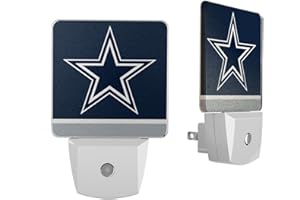 KEYSCAPER Dallas Cowboys Stripe Design Nightlight 2-Pack