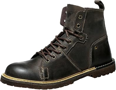 vintage leather work boots