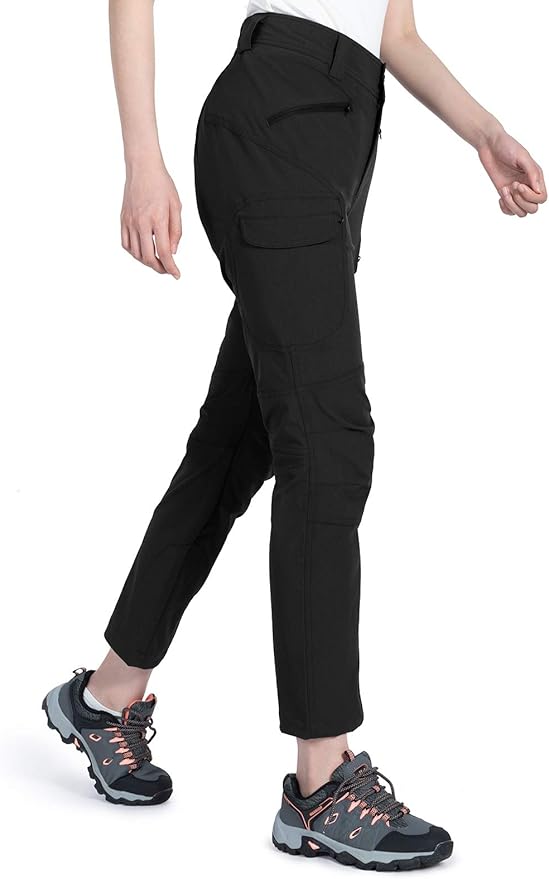 Pantalon Montaña Mujer FLYGAGA Herren Outdoorhose Wanderhose Zip