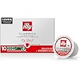 Illy Coffee, Smooth And Balanced, Classico Medium Roast Coffee K-Cups, Made With 100% Arabica Coffee, All-Natural, No Preservatives, Coffee Pods For Keurig Coffee Machines,10 K-Cup Pods (Pack Of 1)