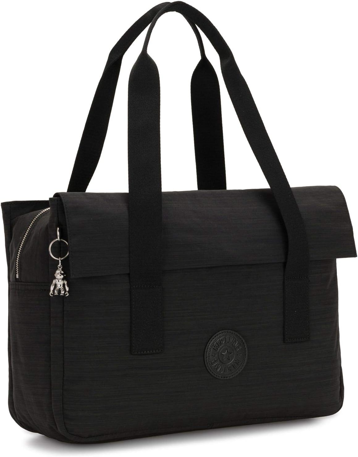Kipling Perlani Shoulder Bag, 41 cm, 17 Litres, Black Dazz
