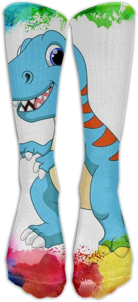 Cartoon Dinosaur Long Sock Fashion High Socks One Size Clothing