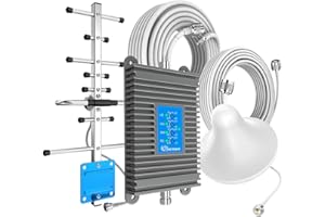 Home Cell Phone Signal Booster Boosts 5G, 4G LTE for All Canada Carriers: Bell, Virgin, Rogers, Telus, Fido and More, Band 2/