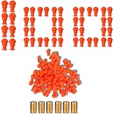 Dreamplay Replacement Toy Bullets, 100pcs Bullets &amp; 6pcs Shell Toy Gun Accessories for VP9 G26 Toy Gun