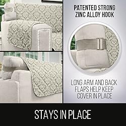 Sofa Shield Patented Couch Slip Cover, Large