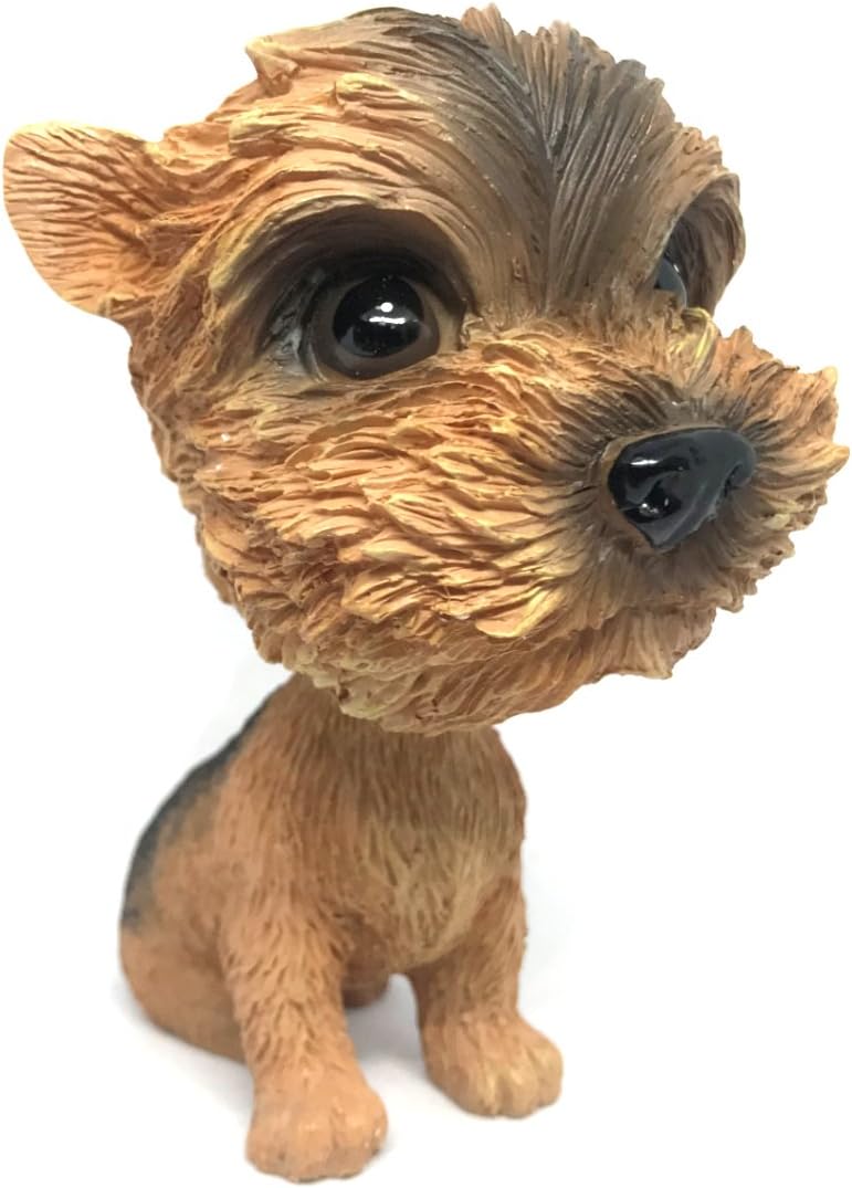 COGEEK Bobble Head Dogs Bobbing Heads Car Dash Puppy Car decoration (Yorkshire Terrier)