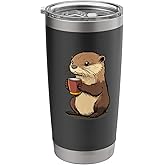 The Ultimate Otter Coffee Break with Funny Cup Stainless Steel Insulated Tumbler