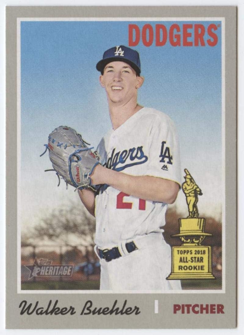 walker buehler autographed baseball