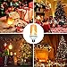 LED Flame Effect Light Bulb - 2018 Upgrade Upside Down Flickering Simulated Fire Bulb Vintage Decorative Lighting For Halloween Home/Hotel/Bar Party Decoration( 1 pack/1 Mode: Flicker Only)