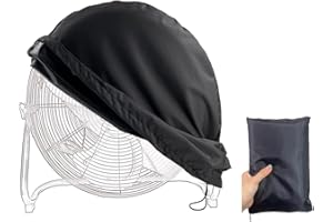 Sanseenia Industrial Floor Fan Cover, Waterproof & Dustproof Fan Cover Fit For Most 18" 20" High Velocity Electric Industrial Shop and Home Floor Fan