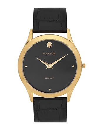 Casual Analog Black Dial Unisexs Watch-2NMKLGBKBK