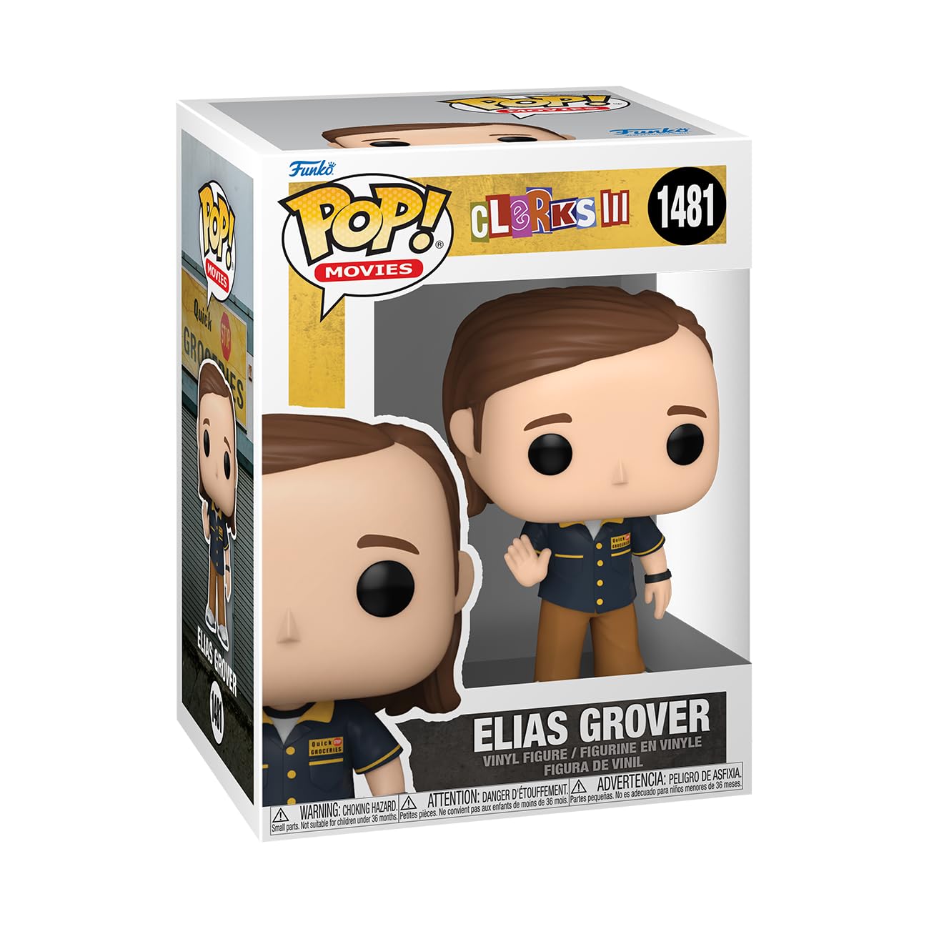 Funko POP! Movies: Clerks 3 - Elias Grover - Collectable Vinyl Figure - Gift Idea - Official Merchandise - Toys for Kids & Adults - Movies Fans - Model Figure for Collectors and Display