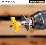 TOUGH MASTER Forstner Bits 5 Pcs Carbide Tip 15–35 mm with Case & Hex Keys view 5