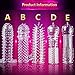 sandywident The Stimulation of Sex Toys Condoms Fashion Man's Sex Toy Crystal Lengthen Condoms Extend Time Increase Can Be Reused