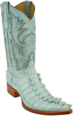 botas de cola de cocodrilo