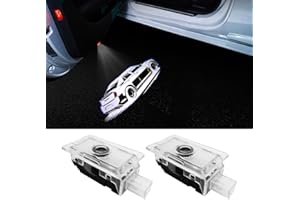 uuakarin 2PCS Car Door Logo Projector Lights Compatible with 300 300C 300S 2005- Present LED Ghost Shadow Light Laser Puddle Lamp Accessories (car)