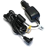 EDO Tech Replacement Car Charger for Garmin Nuvi Drive DriveSmart DriveAssist DriveTrack RV GPS with TA20 Antenna Built-in Co