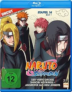 Naruto Shippuden Staffel 14 Bo Blu Ray 2007 Movies Tv Amazon Com
