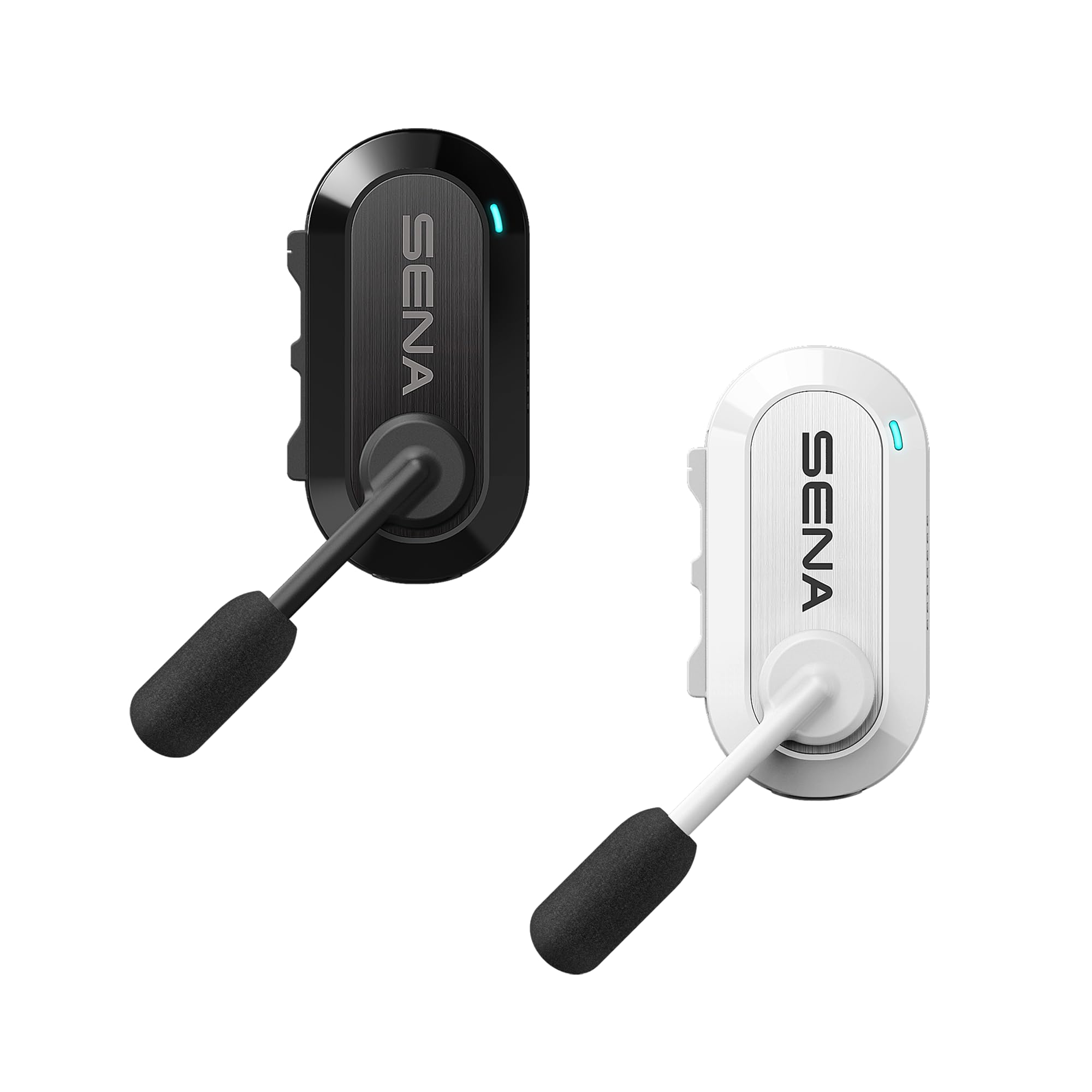 Photo 1 of Sena BiKom 20 Ultimate Cycling Communication System, Lightweight - Weighing Only 20 Grams (White/Black, Dual Pack)